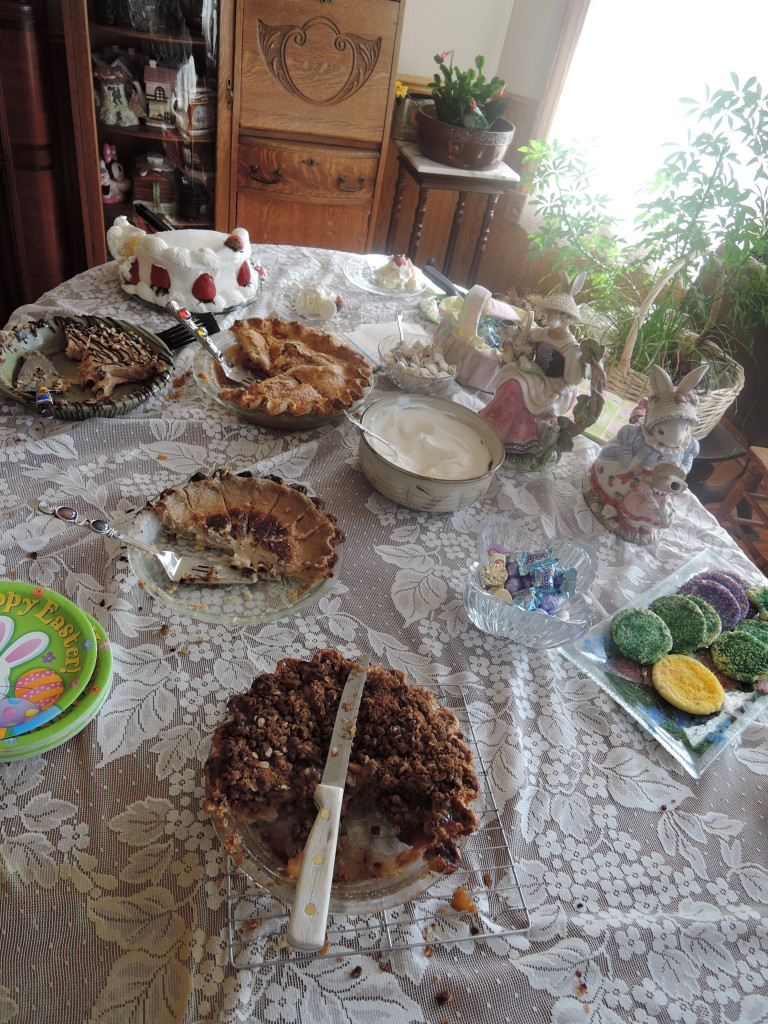 Our Easter dessert buffet