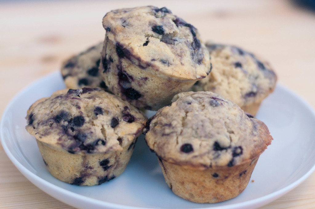 blueberry muffins