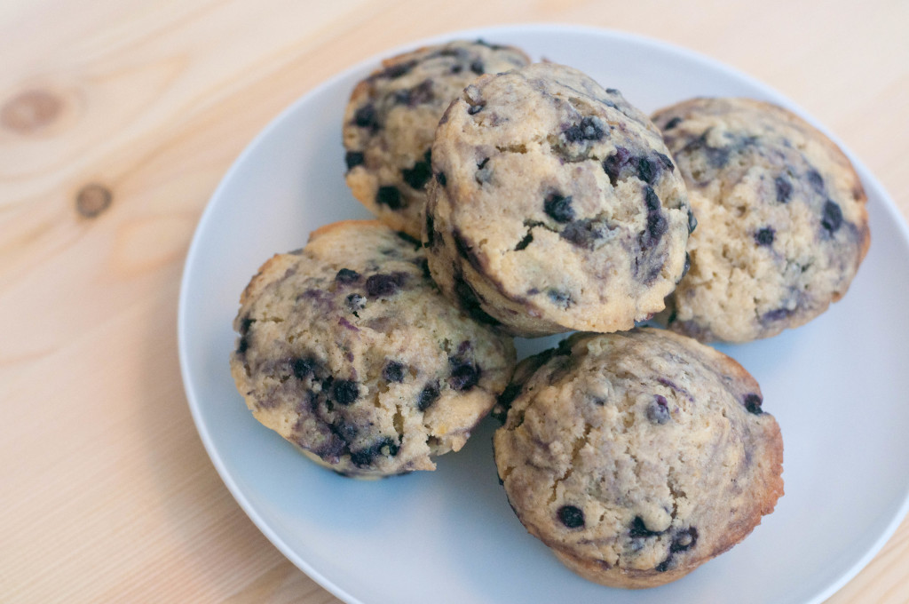 blueberry muffins